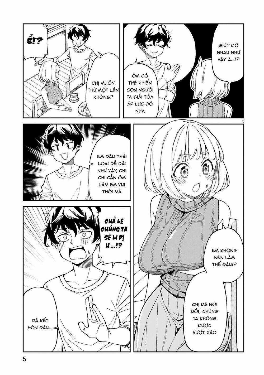Arasaamama No Watashi De Ii No? Chapter 4 trang 5