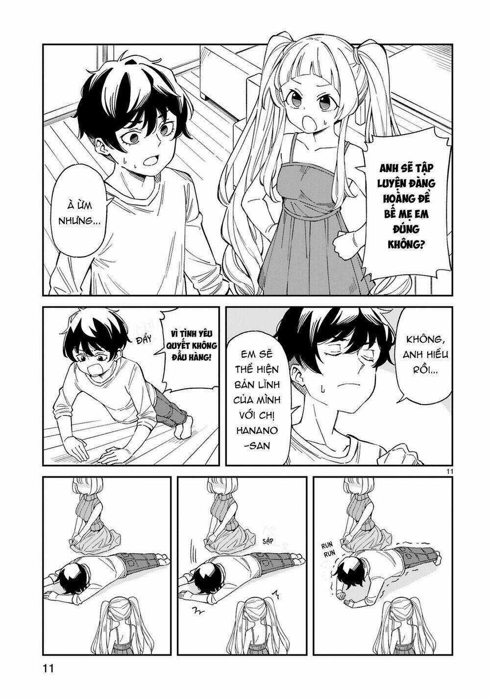 Arasaamama No Watashi De Ii No? Chapter 5 trang 11
