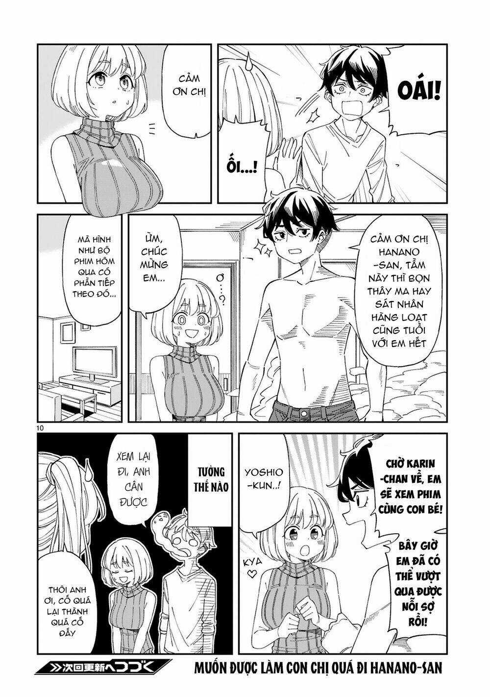 Arasaamama No Watashi De Ii No? Chapter 9 trang 10