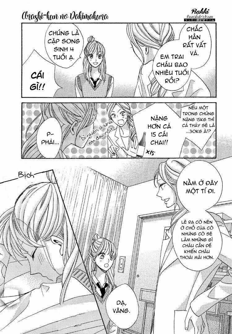 Arashi-Kun No Dakimakura Chapter 1 trang 12