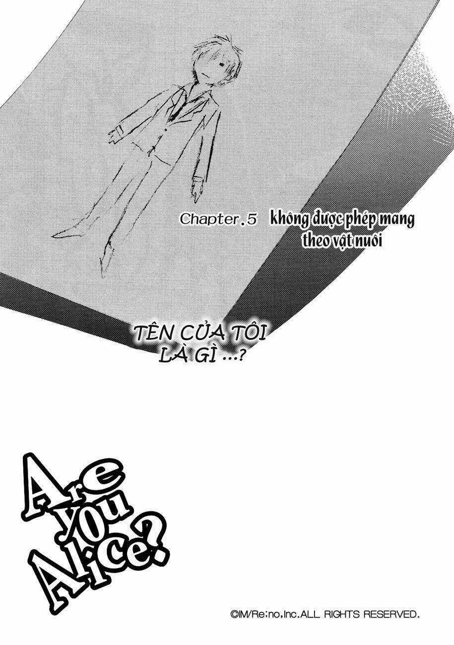 Are you Alice? Chapter 5 trang 3