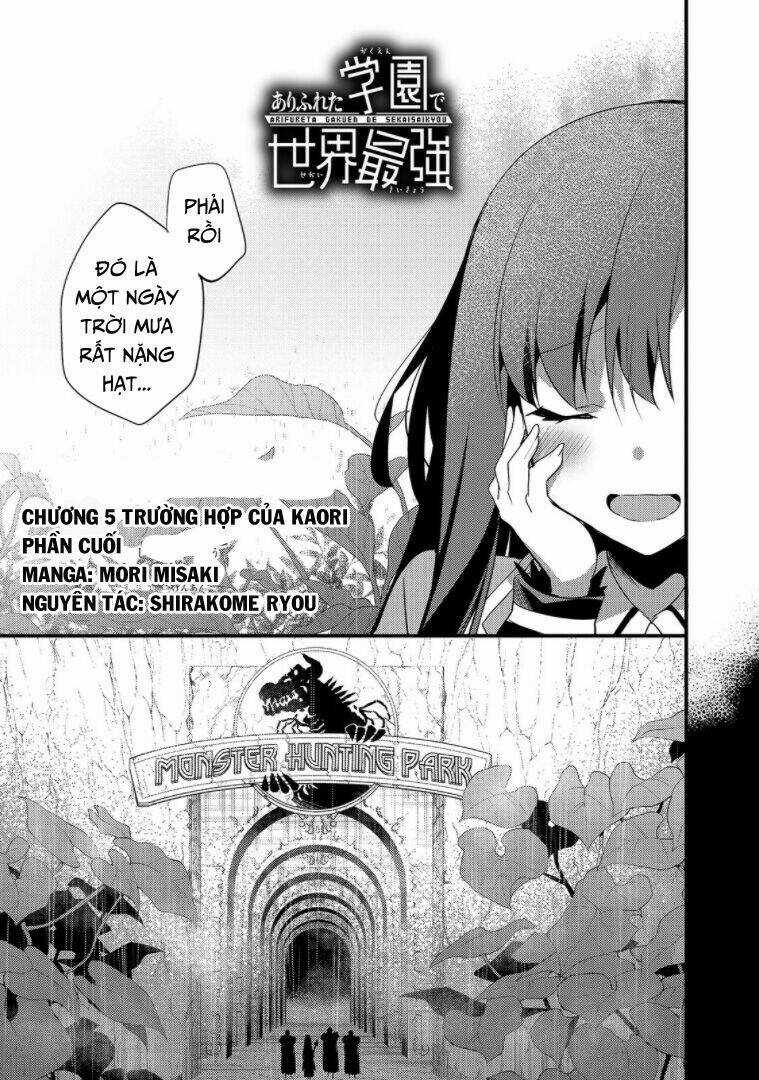 Arifureta Học Viện Ma Thuật Đỉnh Nhất Thế Giới Chapter 5 trang 2