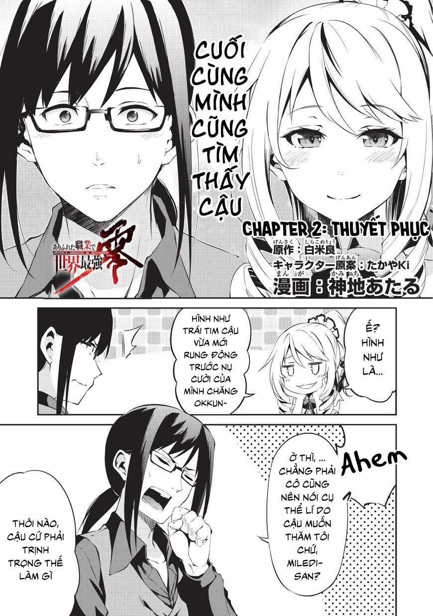 Arifureta Shokugyou De Sekai Saikyou Zero Chapter 2.1 trang 2
