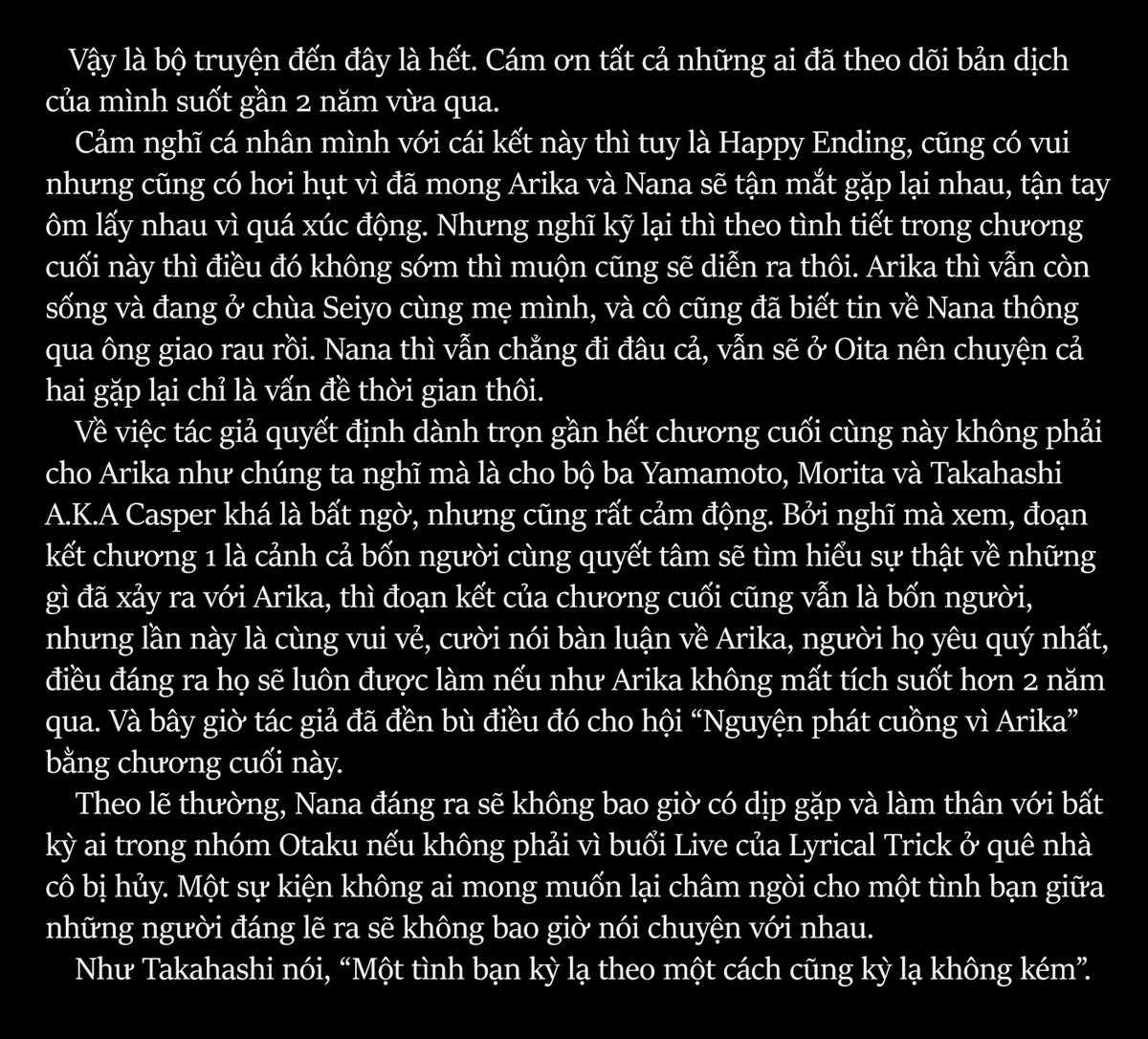 Arika của tôi (Hết) Chapter 62 trang 26