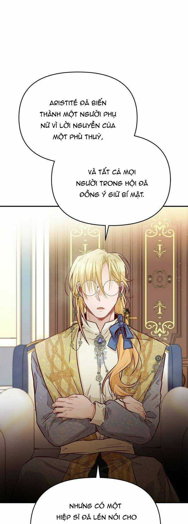 Aristité Được Ban Phước Một Lời Nguyền Chapter 11 trang 58