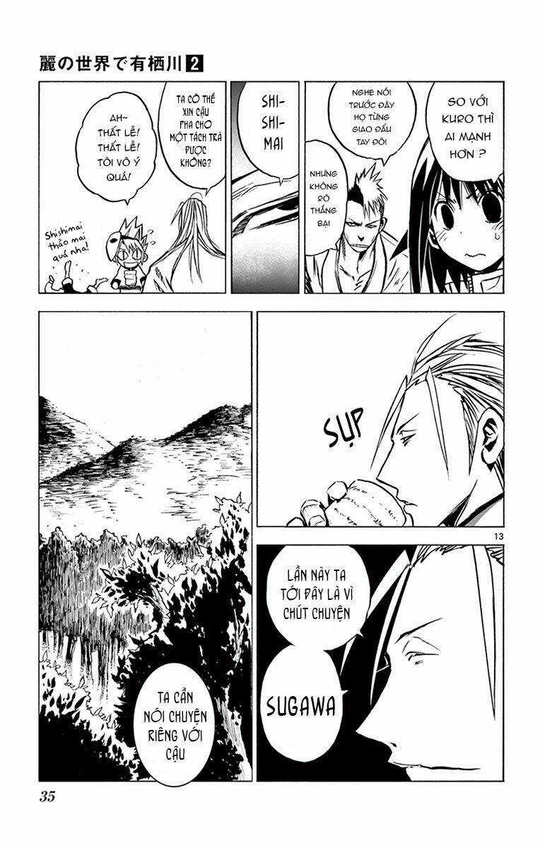 Arisugawa Ở Thế Giới "Tươi Đẹp" - Uruha No Sekai De Arisugawa Chapter 11 trang 15