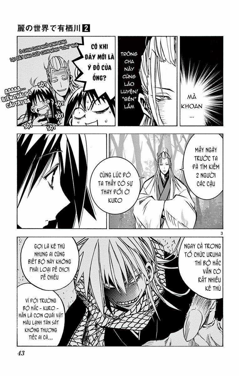 Arisugawa Ở Thế Giới "Tươi Đẹp" - Uruha No Sekai De Arisugawa Chapter 12 trang 4