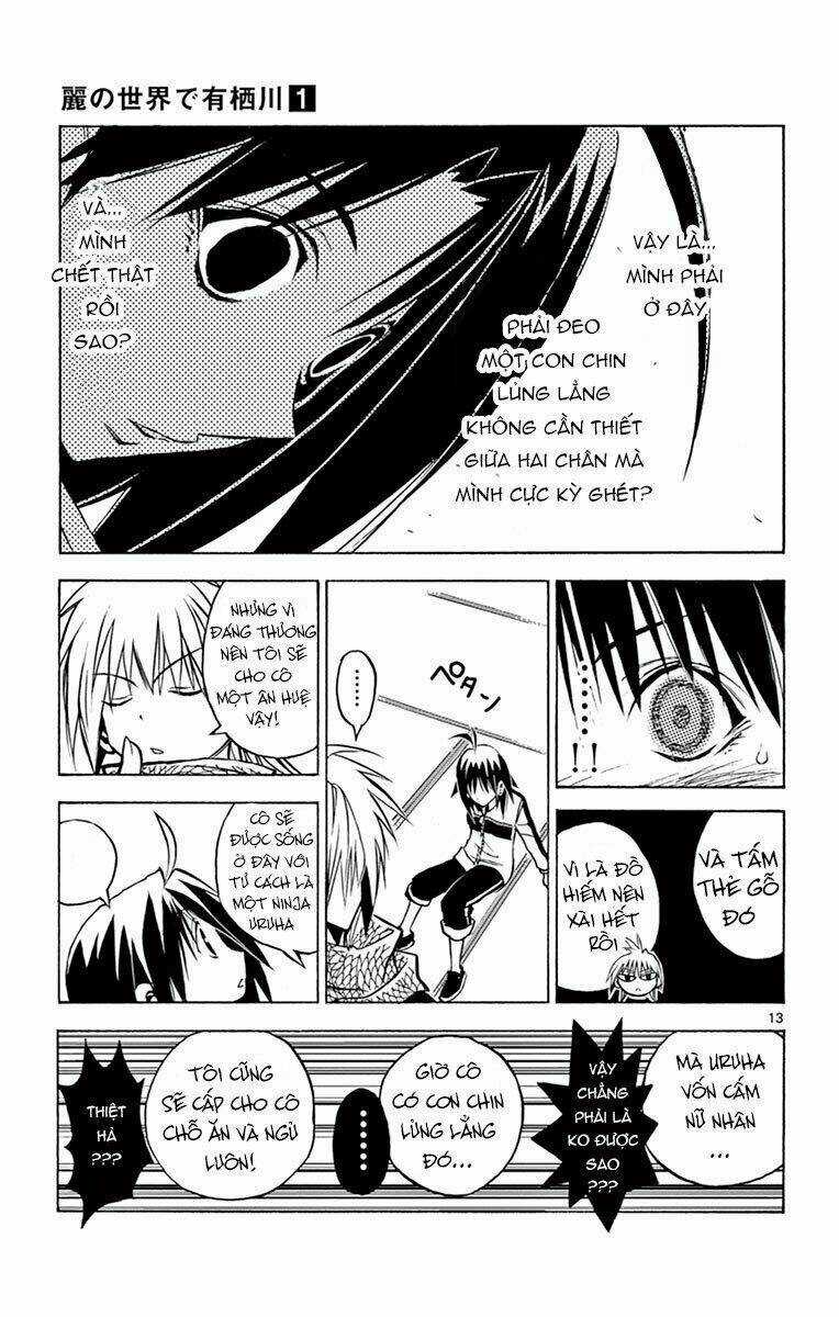 Arisugawa Ở Thế Giới "Tươi Đẹp" - Uruha No Sekai De Arisugawa Chapter 2 trang 14