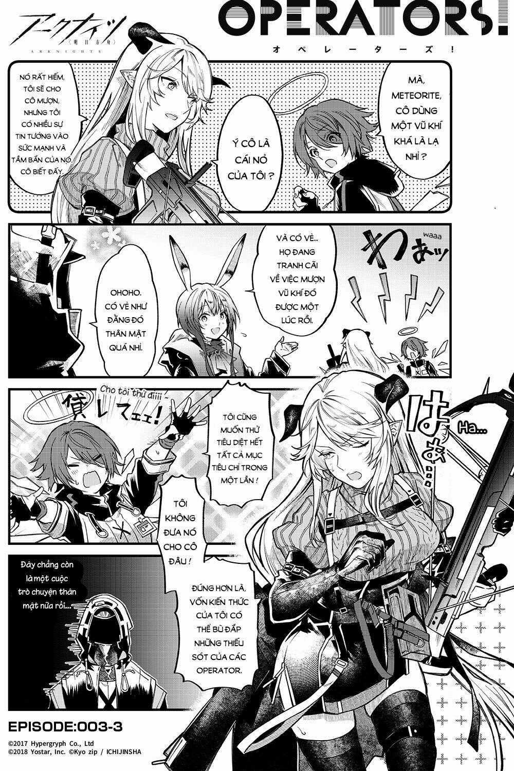 Arknight: Operators ! Chapter 3 trang 4