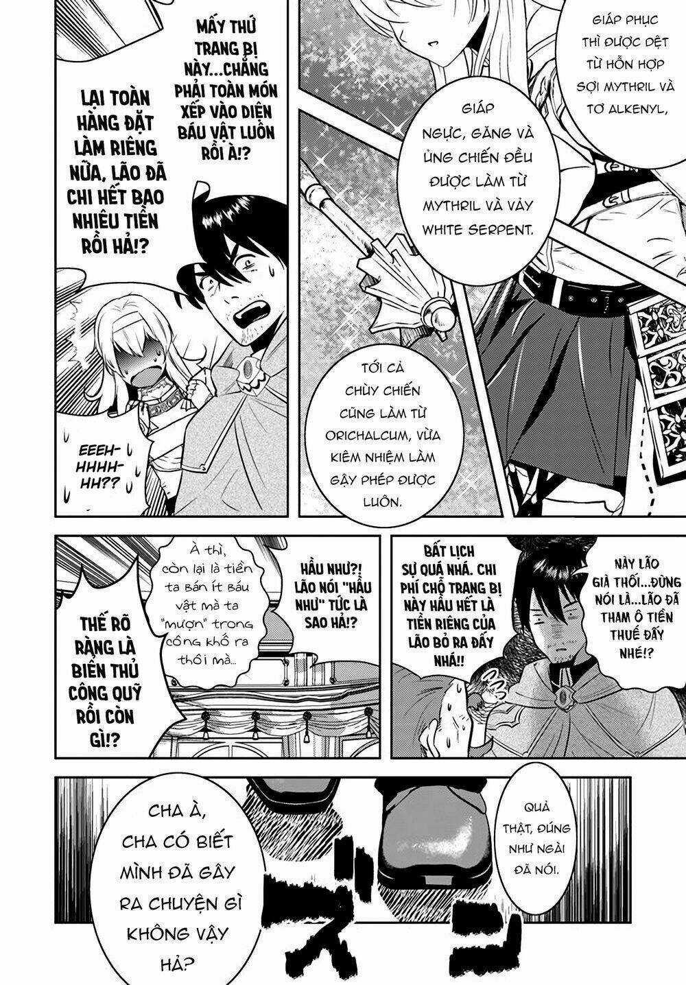 Around 40 Kenja No Isekai Seikatsu Nikki Chapter 11 trang 4