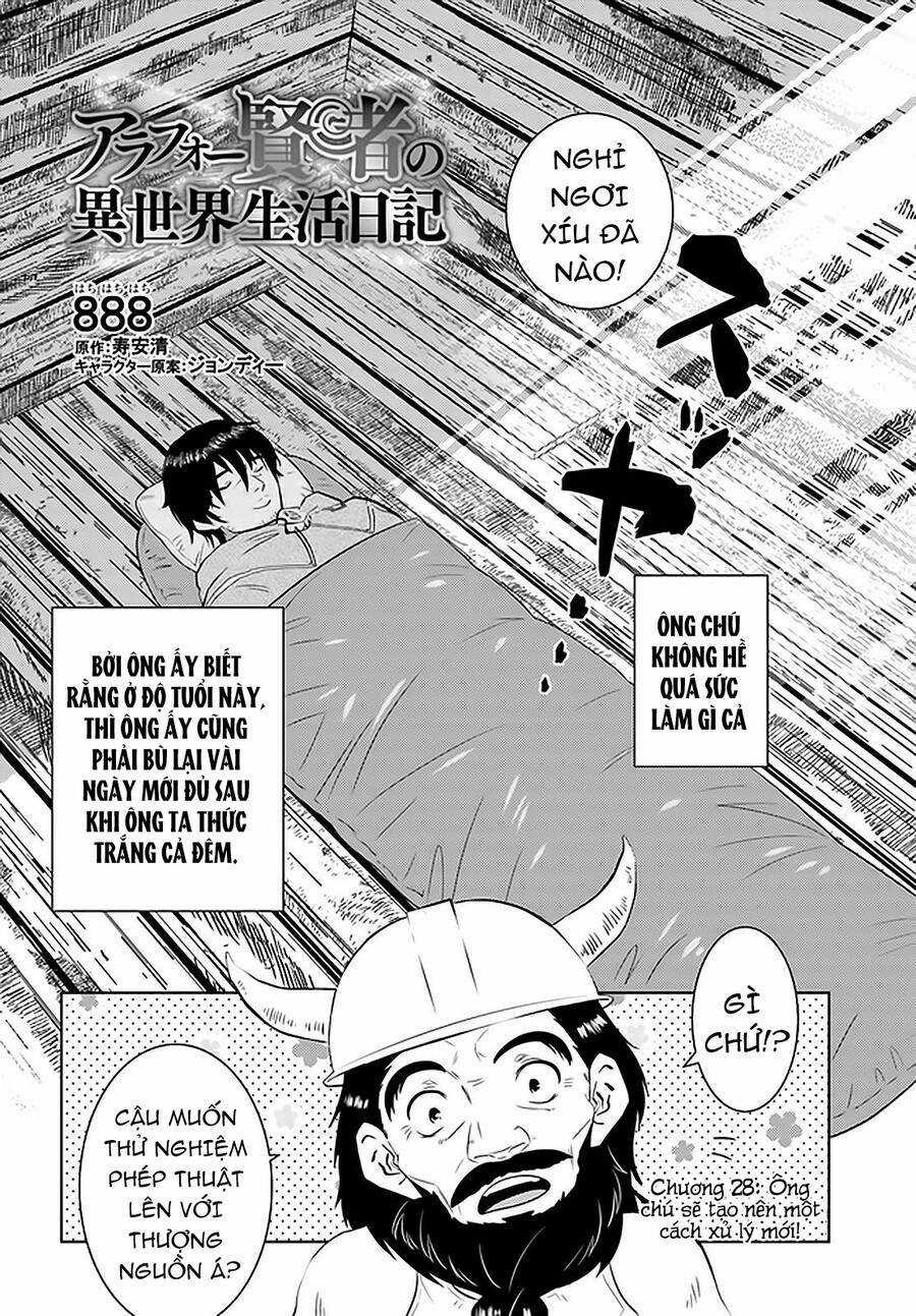 Around 40 Kenja No Isekai Seikatsu Nikki Chapter 28 trang 2