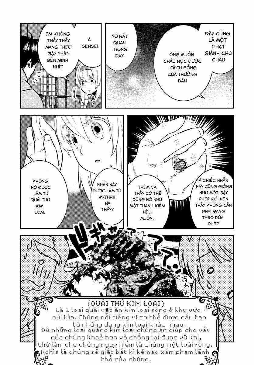 Around 40 Kenja No Isekai Seikatsu Nikki Chapter 4 trang 17
