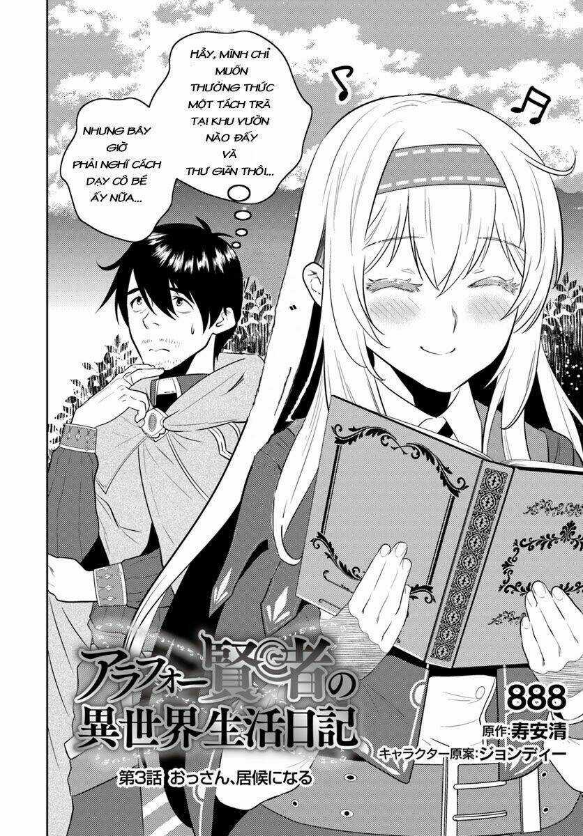 Around 40 Kenja No Isekai Seikatsu Nikki Chapter 4 trang 2