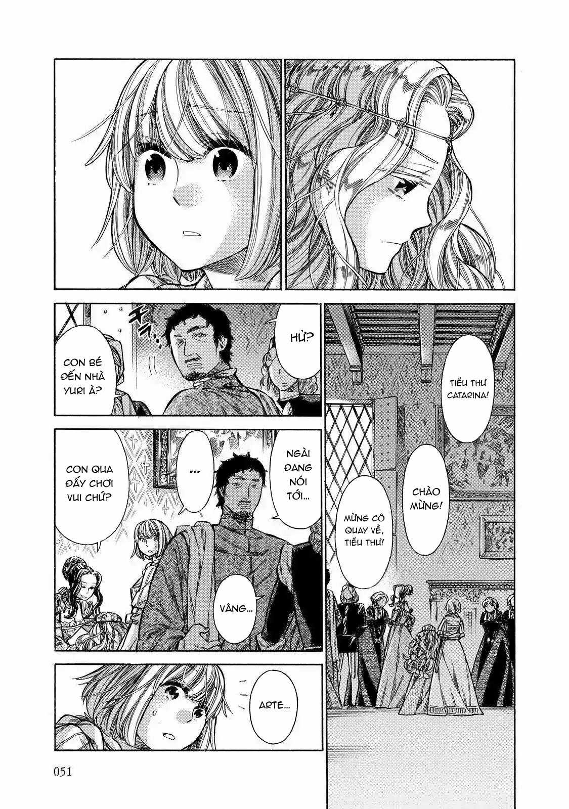 Arte Chapter 27: Gia đình của Catarina trang 7