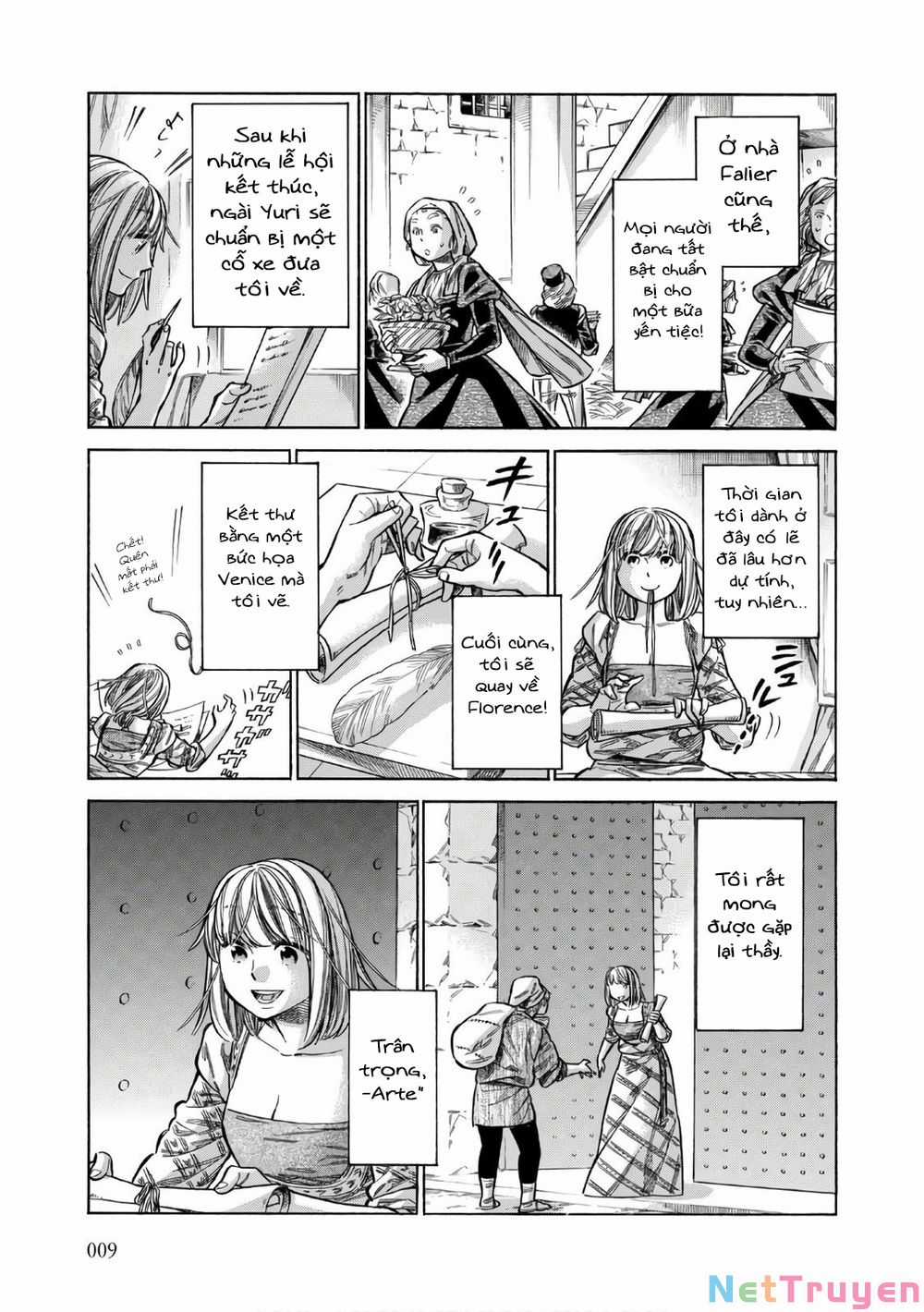 Arte Chapter 36: Người bạn trang 7