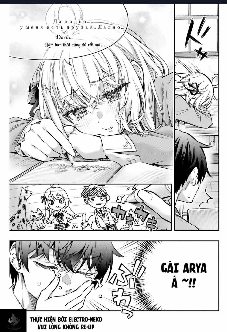 Arya Bàn Bên Thỉnh Thoảng Lại Trêu Ghẹo Tôi Bằng Tiếng Nga Chuong 46 trang 14