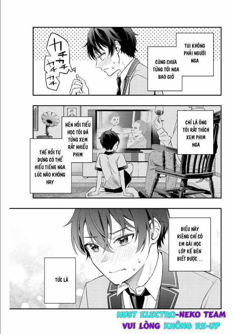 Arya-san bàn bên thi thoảng lại thả thính tôi bằng tiếng Nga Chapter 1 trang 25