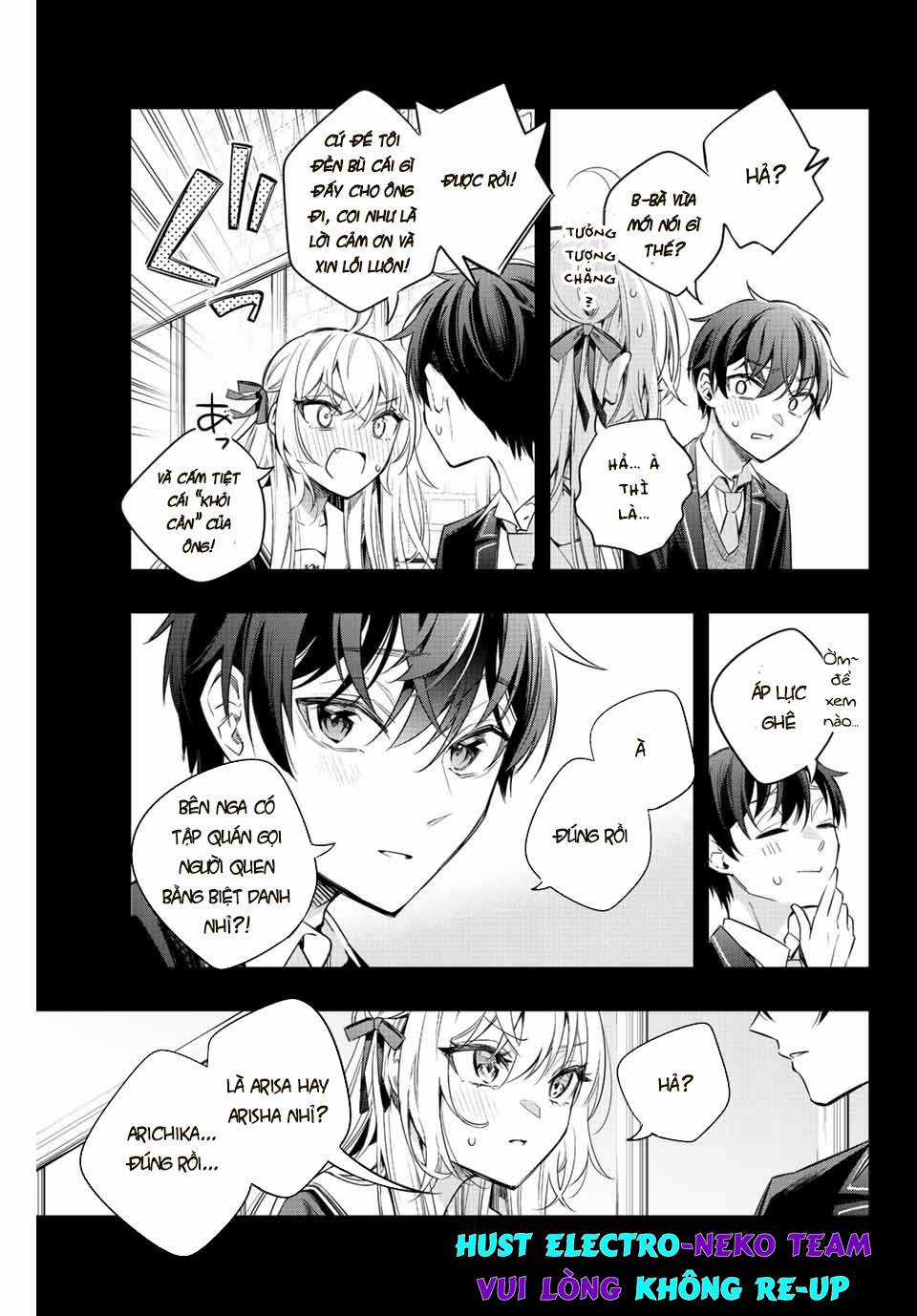 Arya-san bàn bên thi thoảng lại thả thính tôi bằng tiếng Nga Chapter 13 trang 11