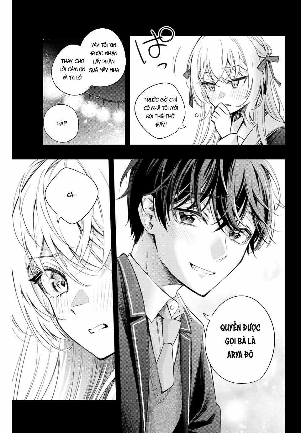 Arya-san bàn bên thi thoảng lại thả thính tôi bằng tiếng Nga Chapter 13 trang 13