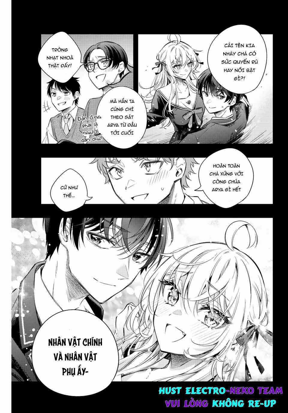 Arya-san bàn bên thi thoảng lại thả thính tôi bằng tiếng Nga Chapter 14 trang 11