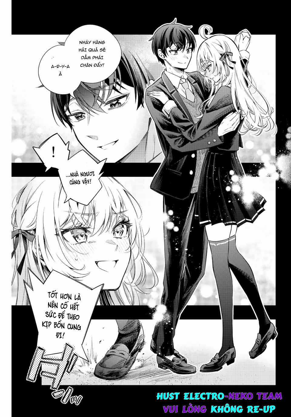 Arya-san bàn bên thi thoảng lại thả thính tôi bằng tiếng Nga Chapter 14 trang 7