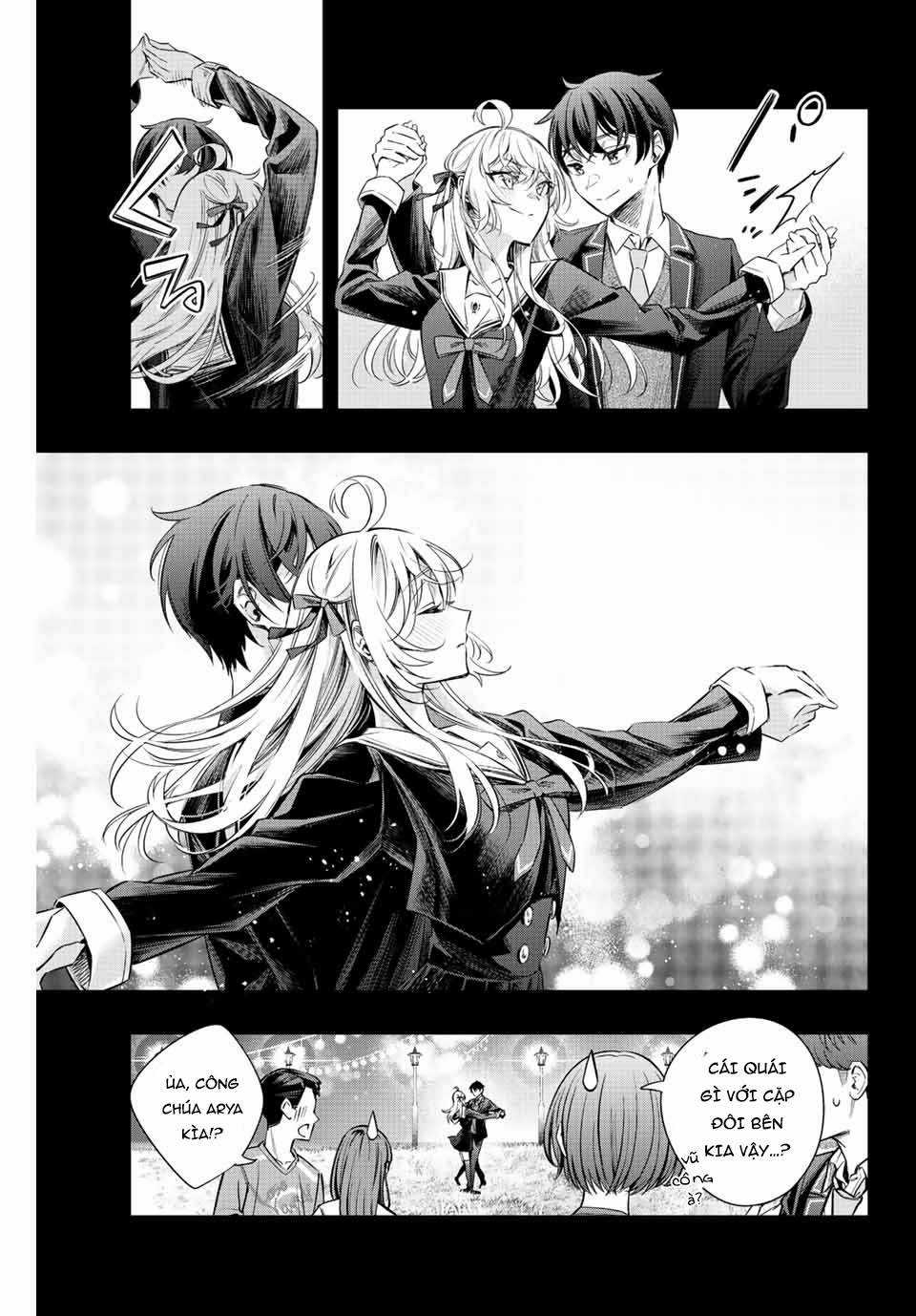 Arya-san bàn bên thi thoảng lại thả thính tôi bằng tiếng Nga Chapter 14 trang 9