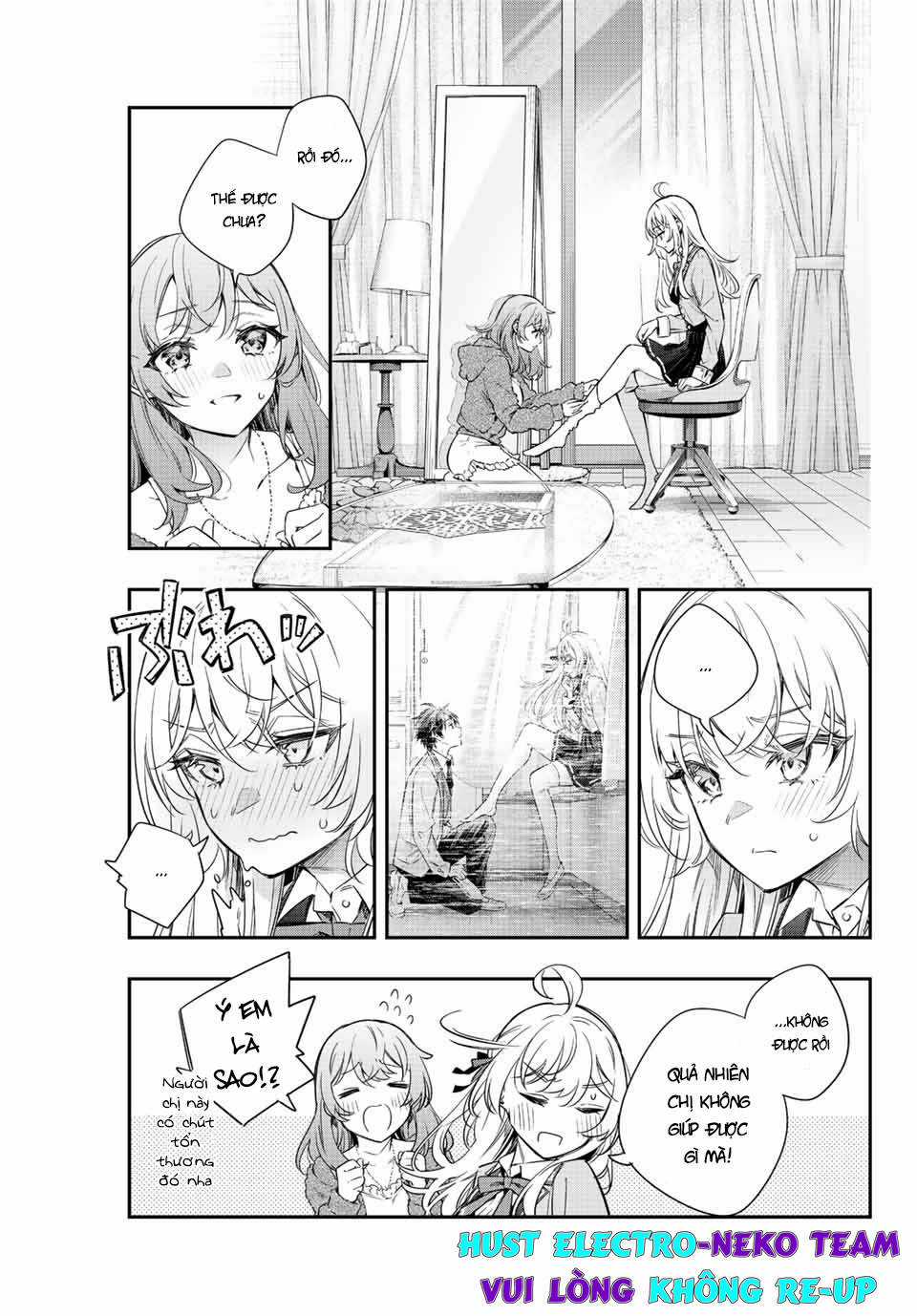 Arya-san bàn bên thi thoảng lại thả thính tôi bằng tiếng Nga Chapter 15 trang 14