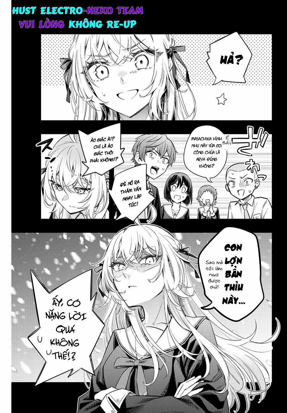 Arya-san bàn bên thi thoảng lại thả thính tôi bằng tiếng Nga Chapter 15 trang 4