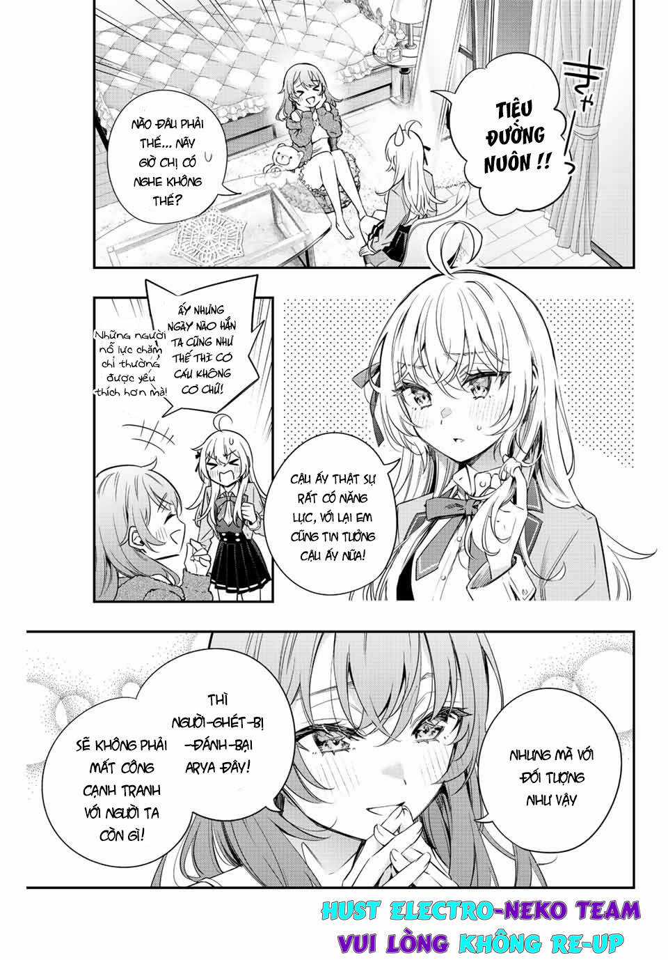 Arya-san bàn bên thi thoảng lại thả thính tôi bằng tiếng Nga Chapter 15 trang 8