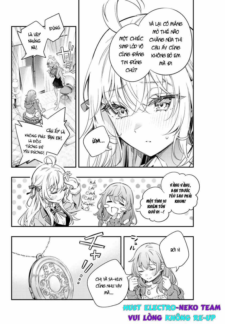 Arya-san bàn bên thi thoảng lại thả thính tôi bằng tiếng Nga Chapter 15 trang 9