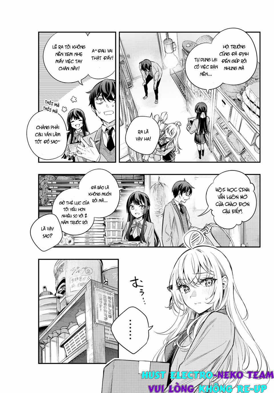 Arya-san bàn bên thi thoảng lại thả thính tôi bằng tiếng Nga Chapter 16 trang 11