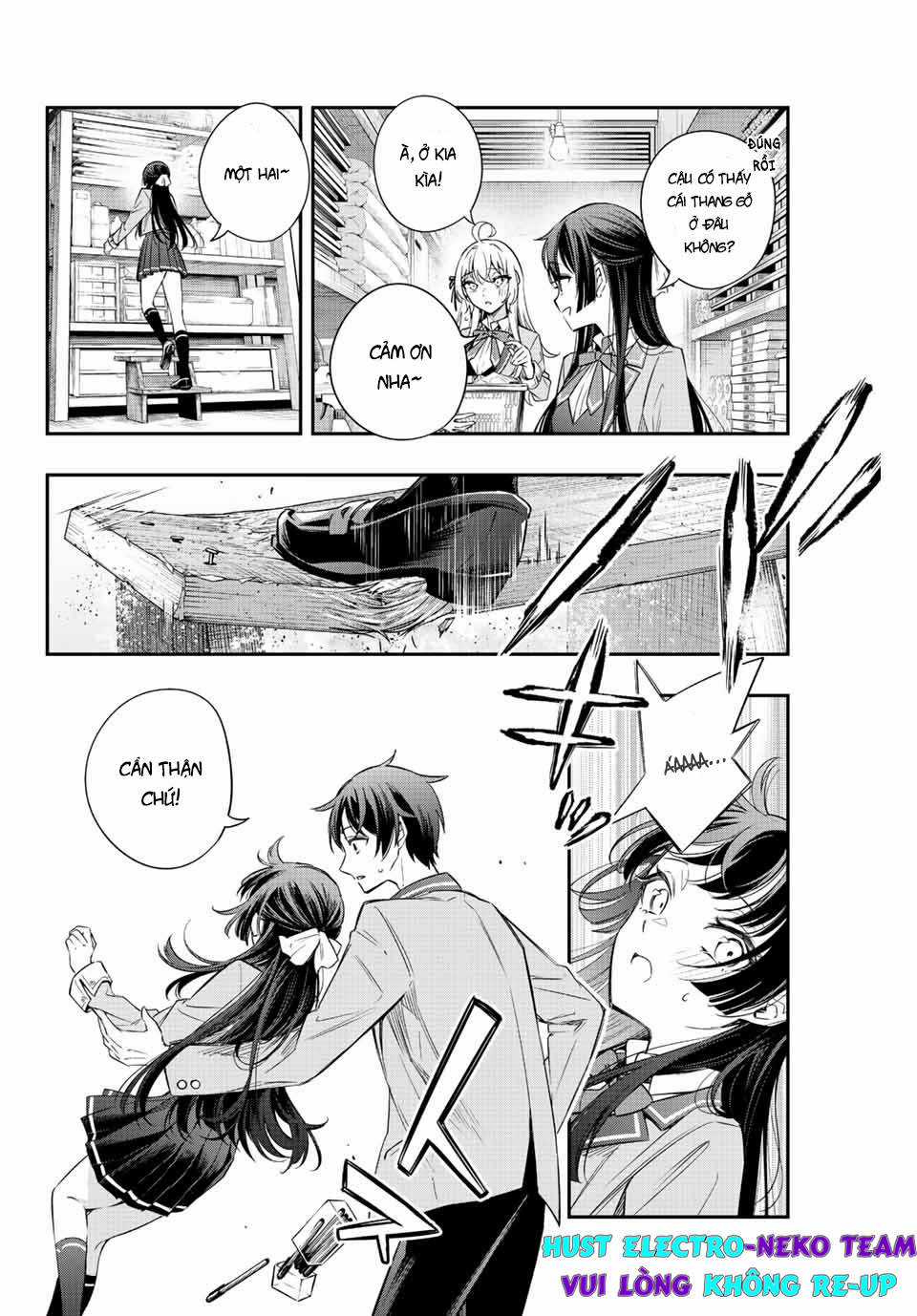 Arya-san bàn bên thi thoảng lại thả thính tôi bằng tiếng Nga Chapter 16 trang 12