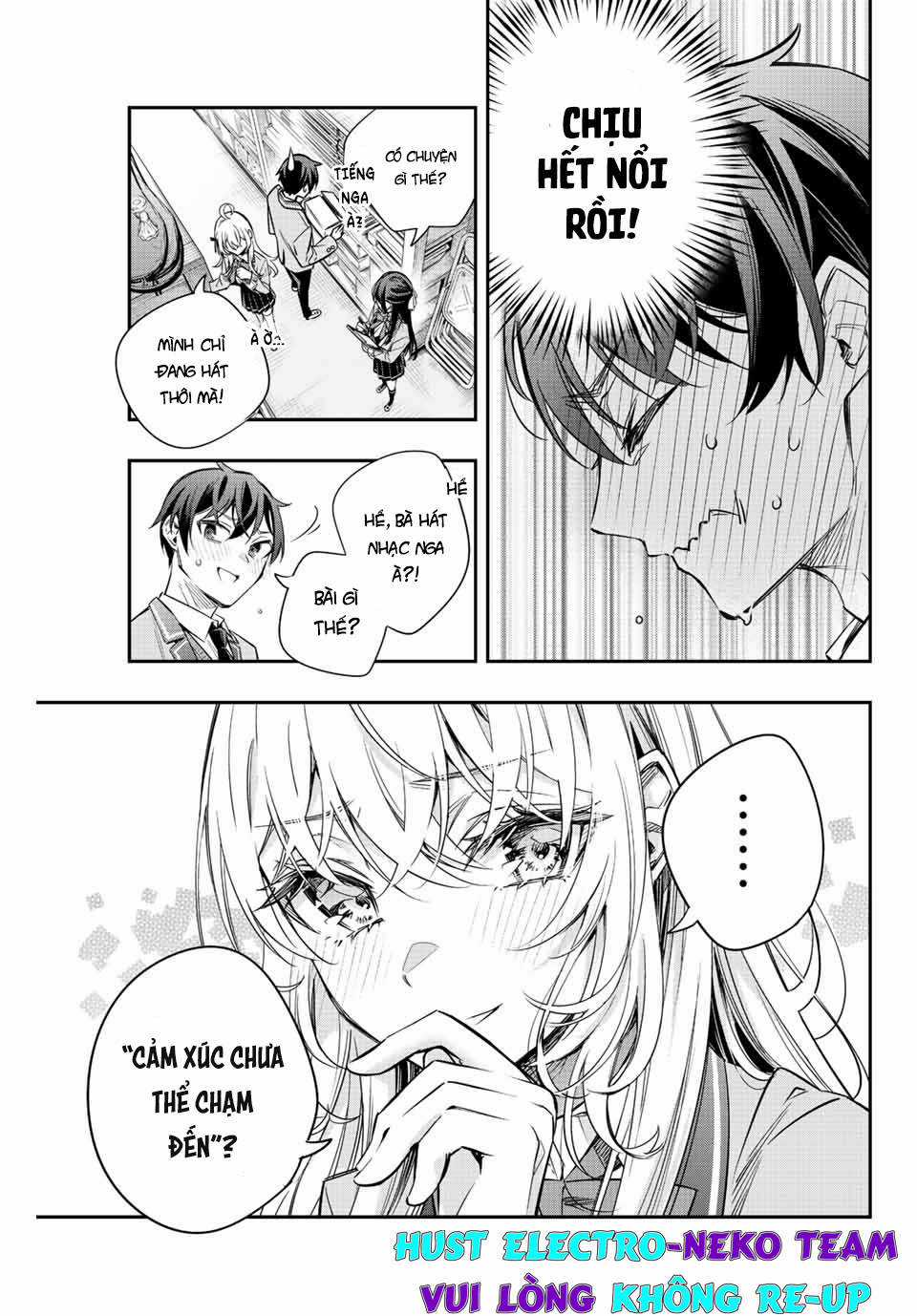 Arya-san bàn bên thi thoảng lại thả thính tôi bằng tiếng Nga Chapter 16 trang 17