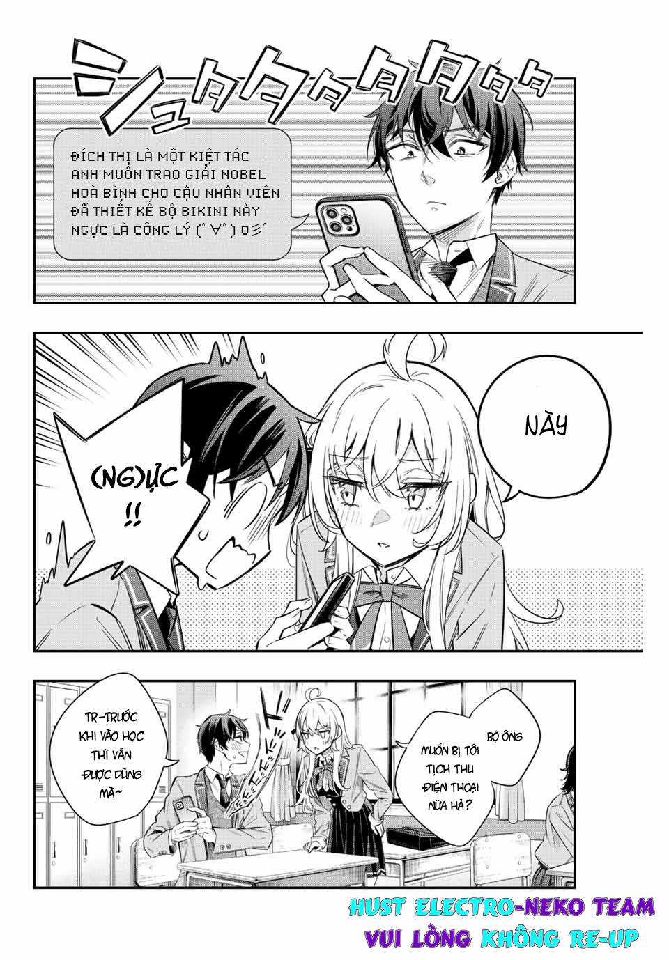 Arya-san bàn bên thi thoảng lại thả thính tôi bằng tiếng Nga Chapter 16 trang 6