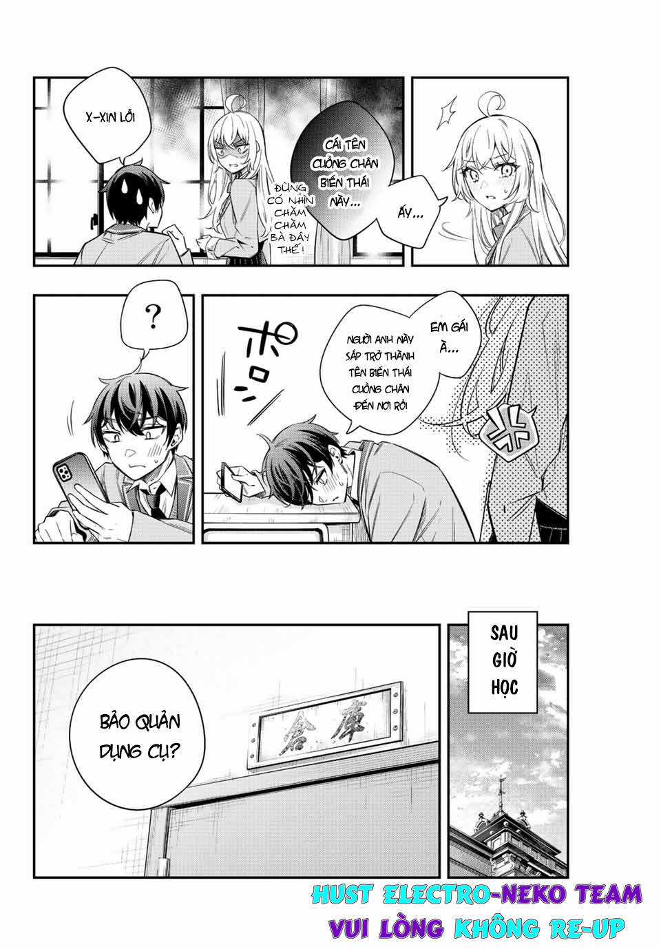 Arya-san bàn bên thi thoảng lại thả thính tôi bằng tiếng Nga Chapter 16 trang 8