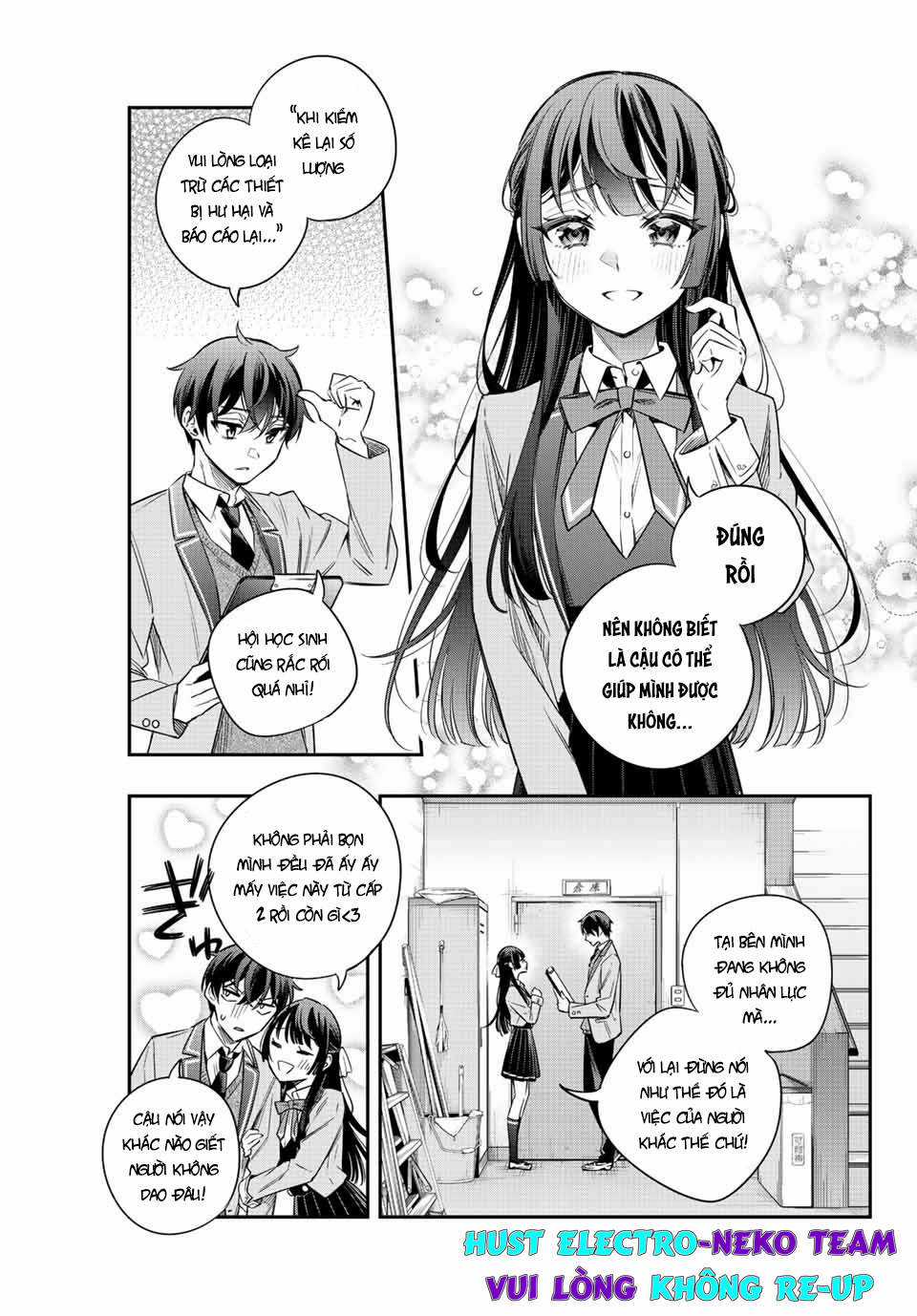 Arya-san bàn bên thi thoảng lại thả thính tôi bằng tiếng Nga Chapter 16 trang 9