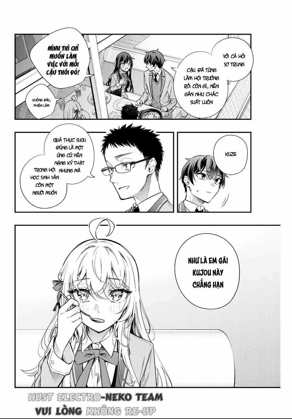 Arya-san bàn bên thi thoảng lại thả thính tôi bằng tiếng Nga Chapter 17 trang 14