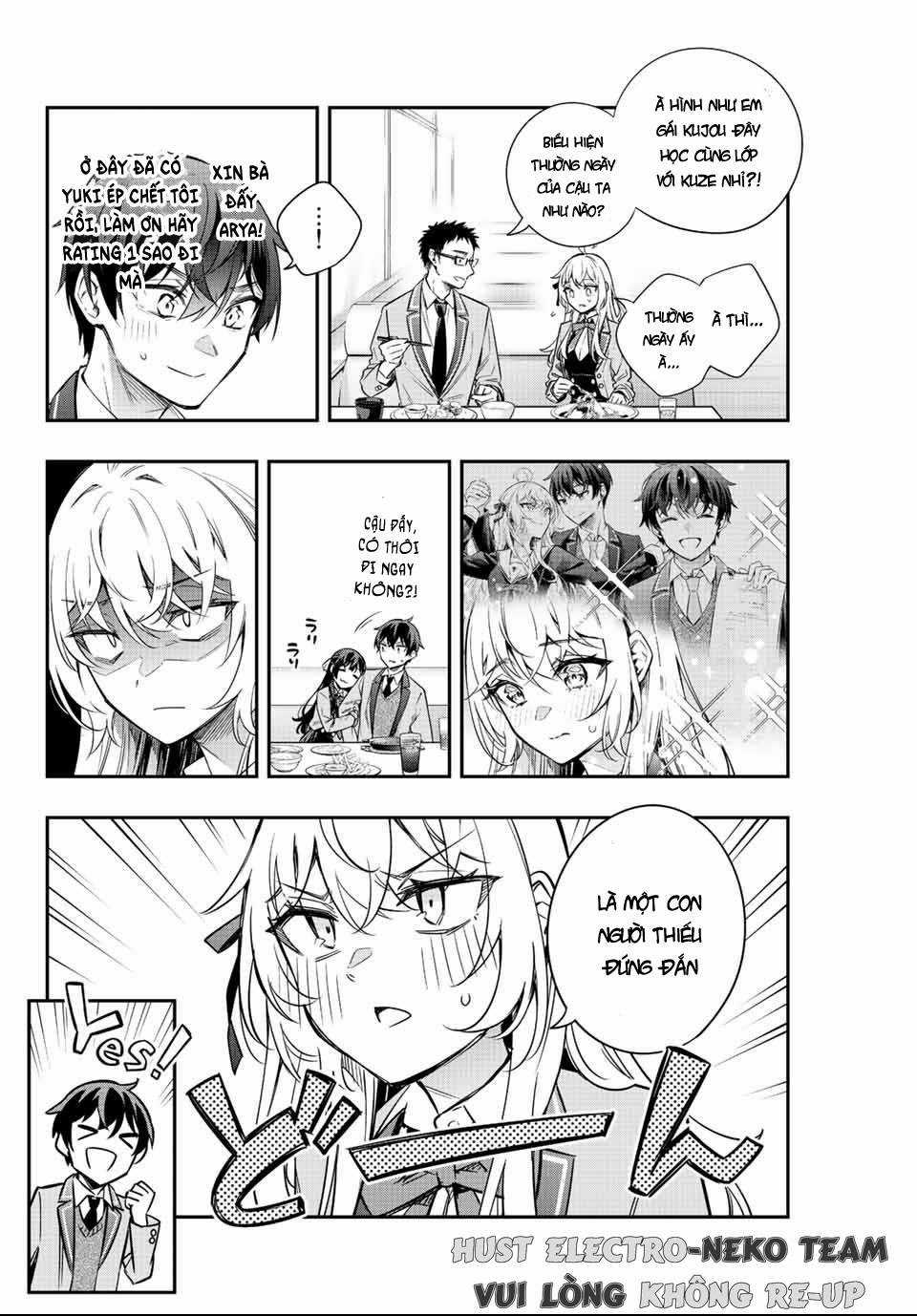 Arya-san bàn bên thi thoảng lại thả thính tôi bằng tiếng Nga Chapter 17 trang 16