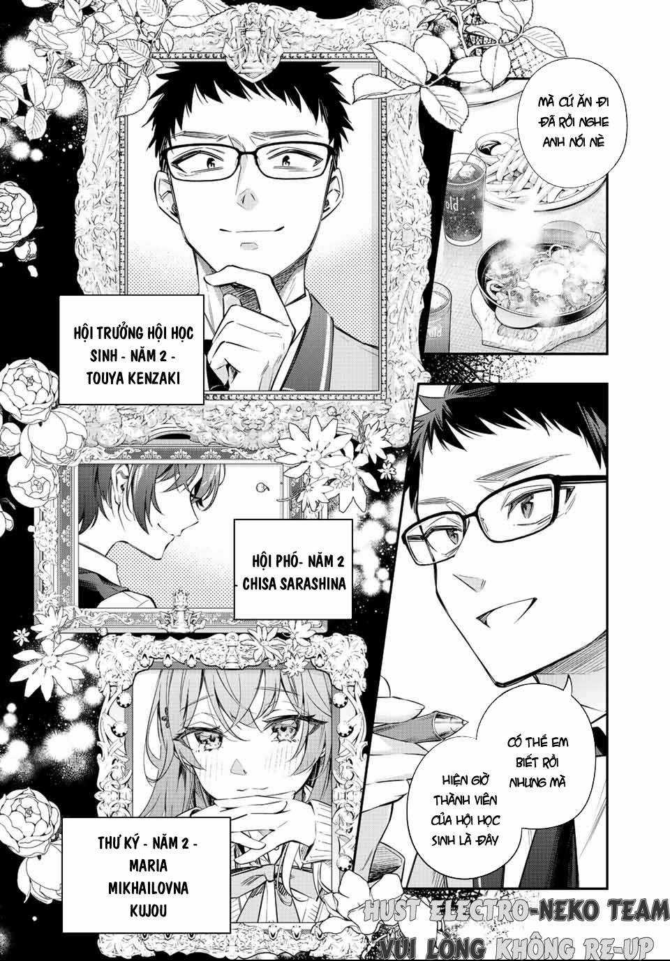 Arya-san bàn bên thi thoảng lại thả thính tôi bằng tiếng Nga Chapter 17 trang 6