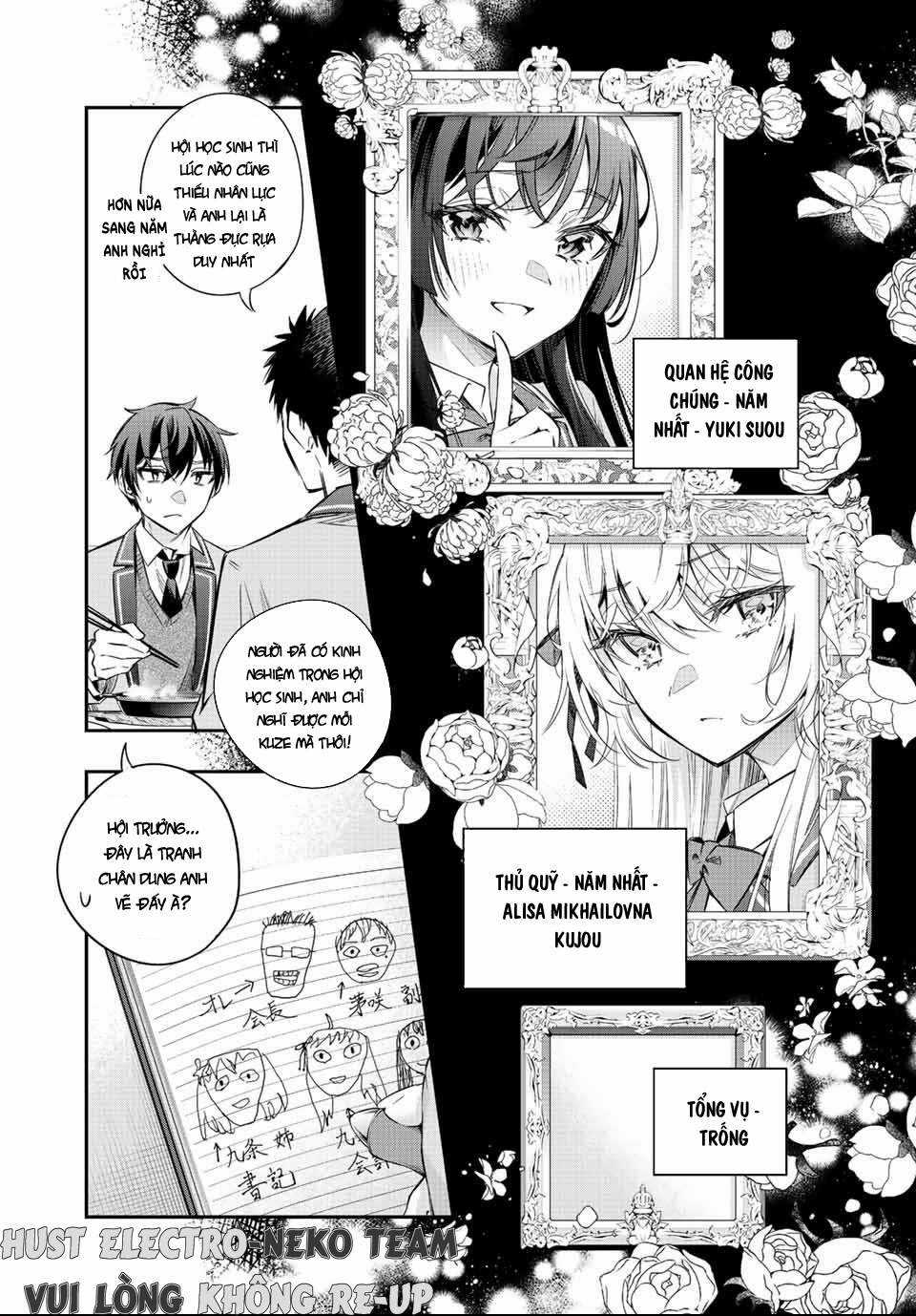 Arya-san bàn bên thi thoảng lại thả thính tôi bằng tiếng Nga Chapter 17 trang 7