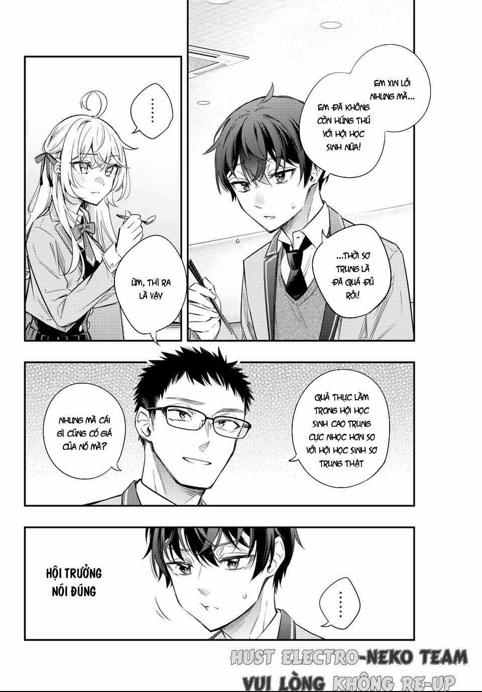 Arya-san bàn bên thi thoảng lại thả thính tôi bằng tiếng Nga Chapter 17 trang 8