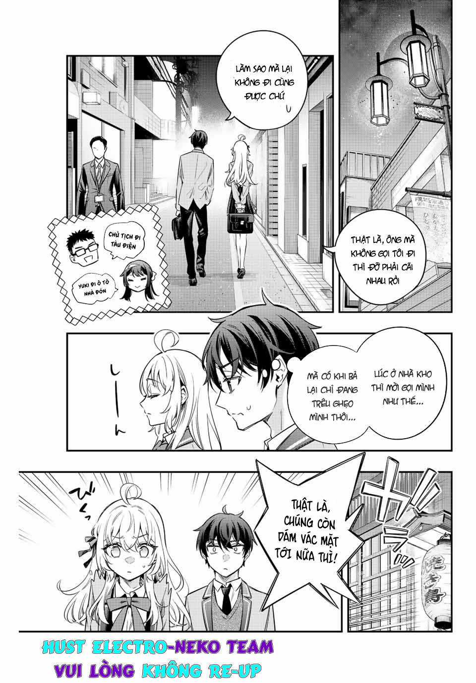 Arya-san bàn bên thi thoảng lại thả thính tôi bằng tiếng Nga Chapter 18 trang 12