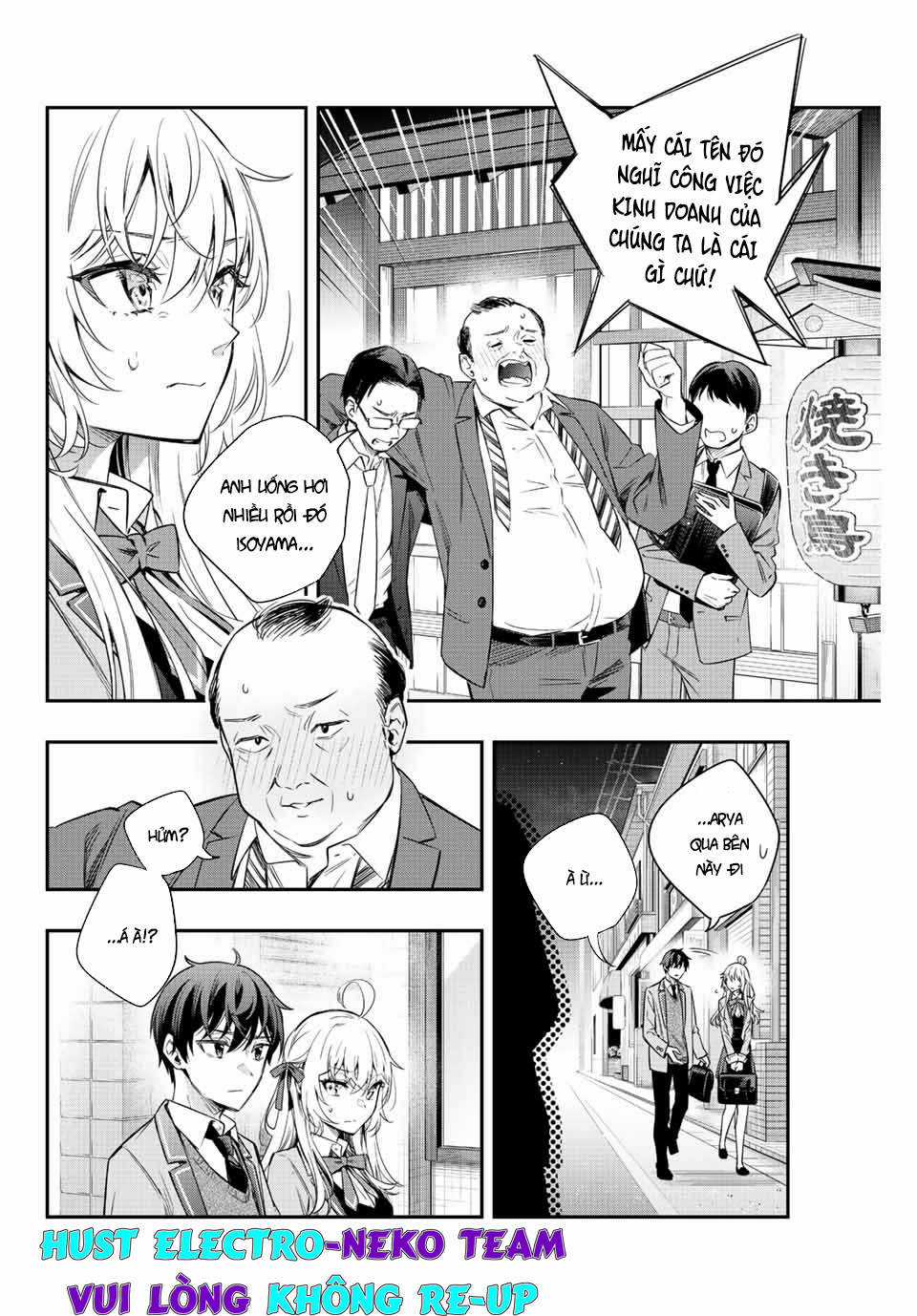 Arya-san bàn bên thi thoảng lại thả thính tôi bằng tiếng Nga Chapter 18 trang 13