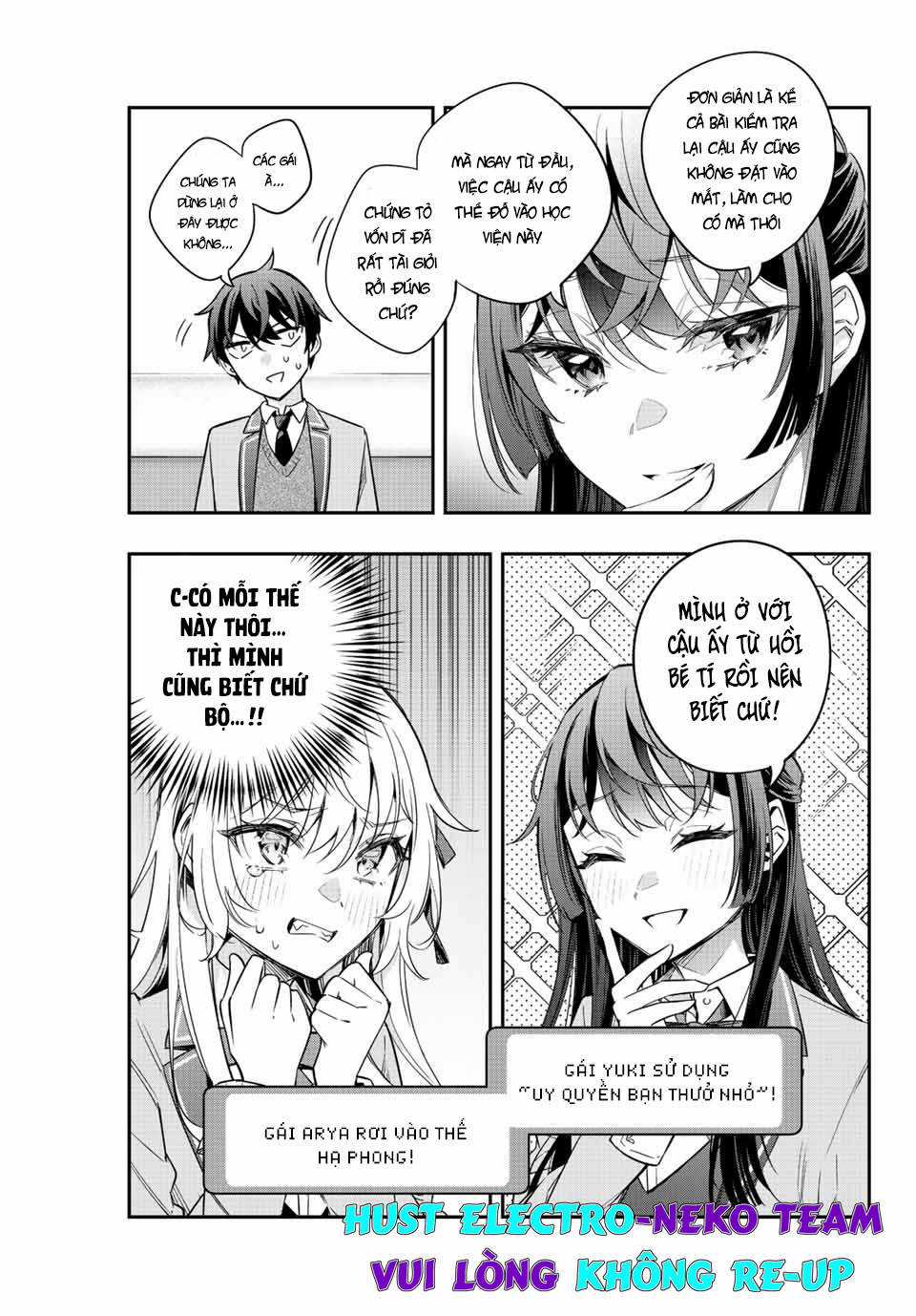 Arya-san bàn bên thi thoảng lại thả thính tôi bằng tiếng Nga Chapter 18 trang 4