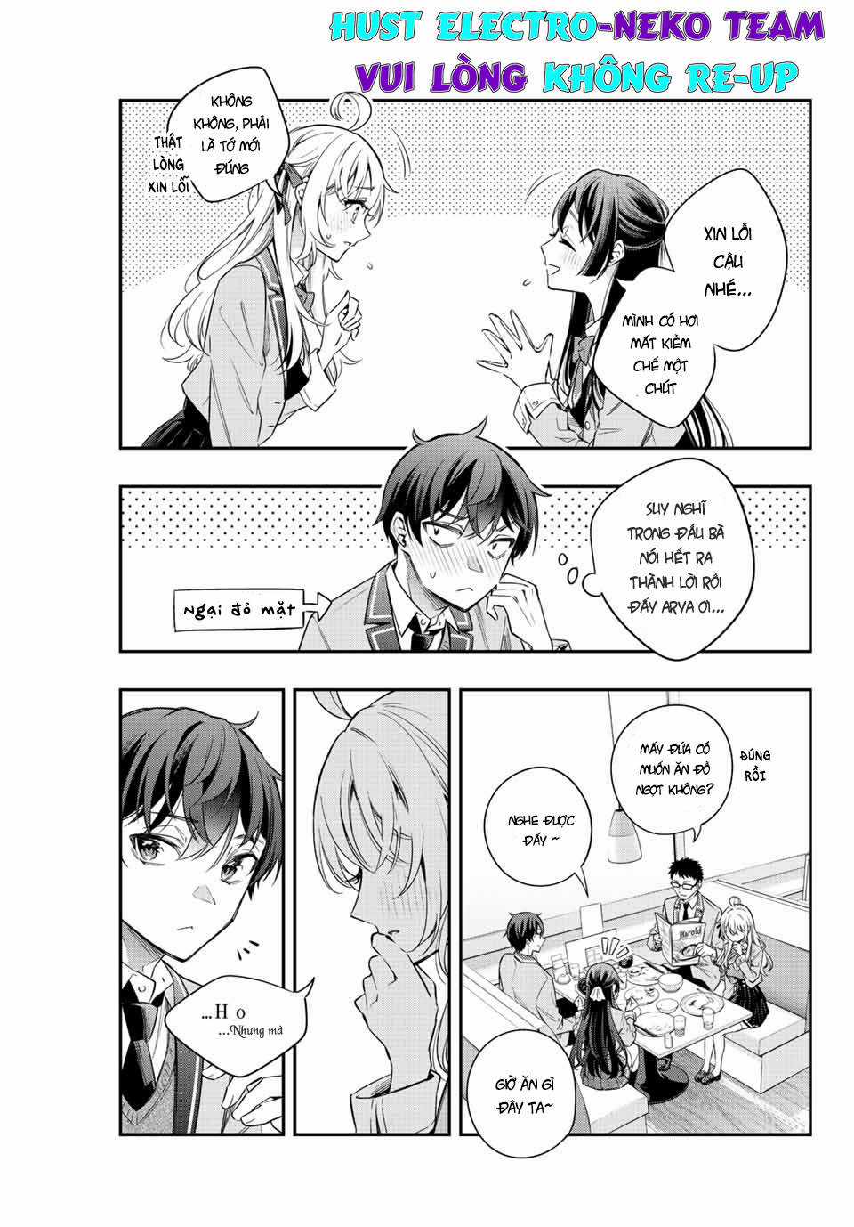 Arya-san bàn bên thi thoảng lại thả thính tôi bằng tiếng Nga Chapter 18 trang 8