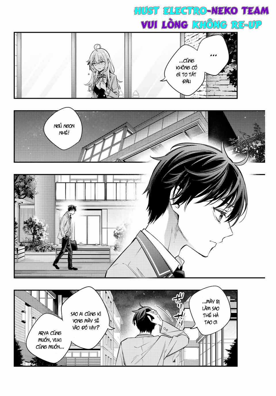 Arya-san bàn bên thi thoảng lại thả thính tôi bằng tiếng Nga Chapter 19 trang 16