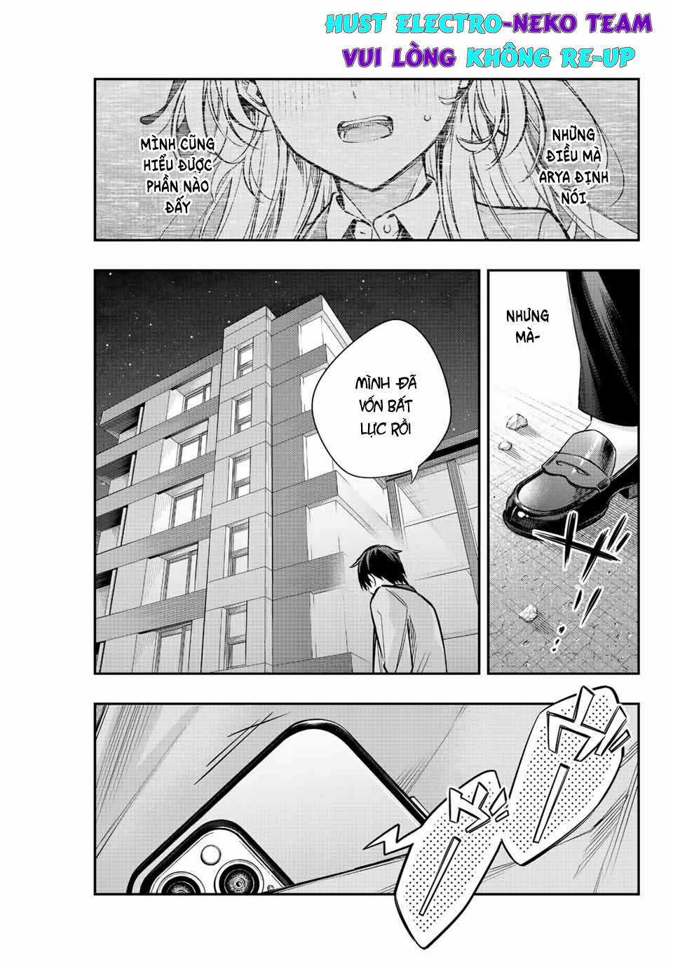 Arya-san bàn bên thi thoảng lại thả thính tôi bằng tiếng Nga Chapter 19 trang 17