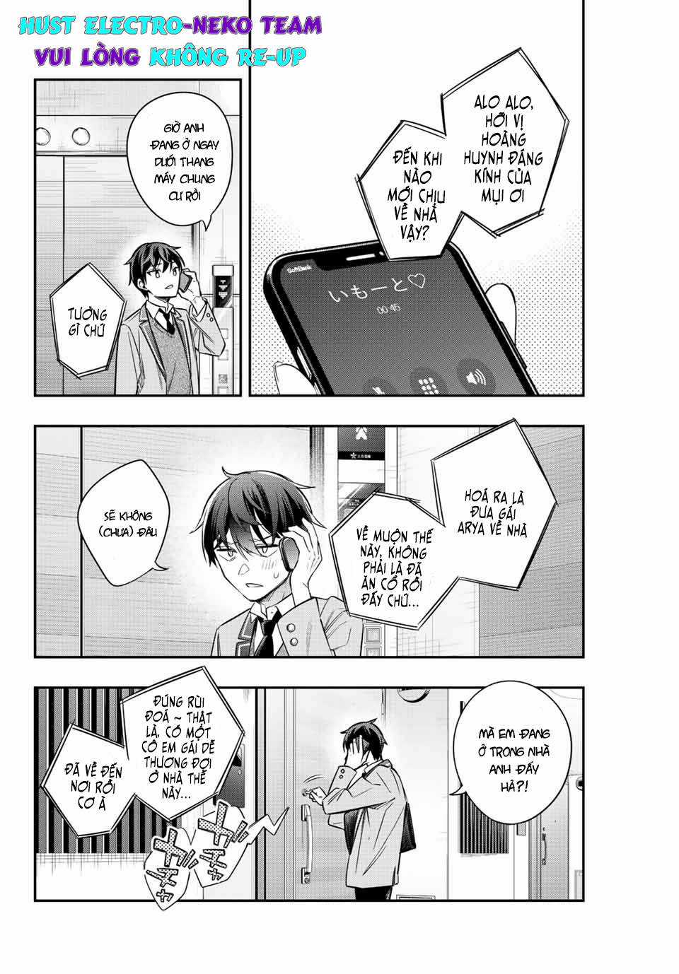 Arya-san bàn bên thi thoảng lại thả thính tôi bằng tiếng Nga Chapter 19 trang 18