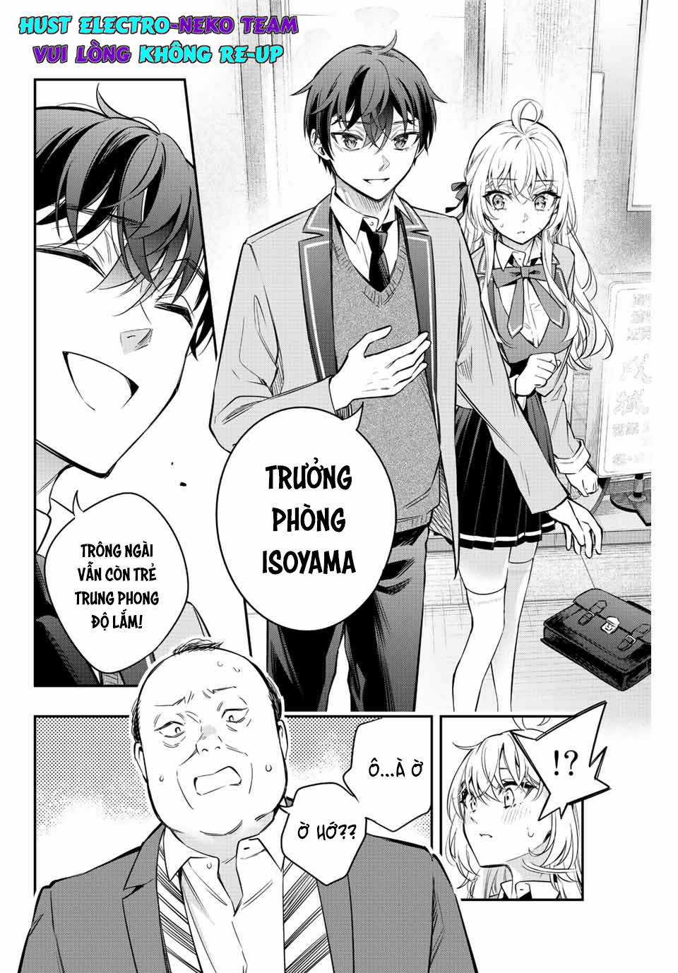 Arya-san bàn bên thi thoảng lại thả thính tôi bằng tiếng Nga Chapter 19 trang 4