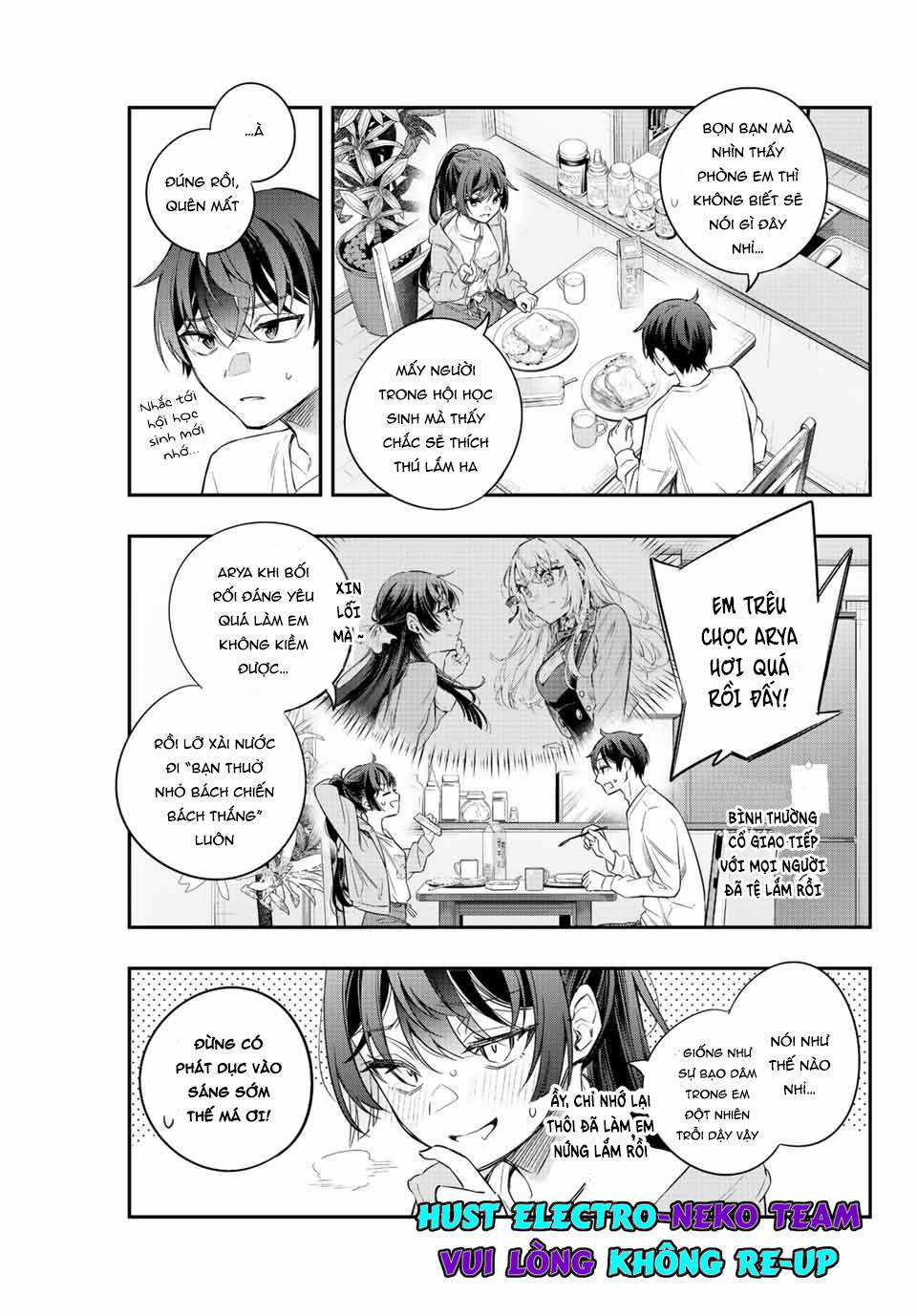 Arya-san bàn bên thi thoảng lại thả thính tôi bằng tiếng Nga Chapter 20 trang 17